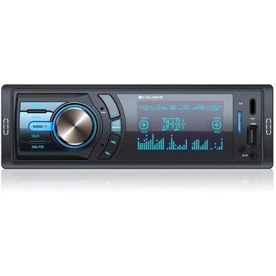 Caliber Autoradio avec Bluetooth - DAB - DAB+ - Autoradio avec USB SD AUX FM - 1 DIN - Appels mains libres - Port de chargement USB - 4 x Noir - Publicité Caliber Autoradio avec Bluetooth - DAB - DAB+ - Autoradio avec USB SD AUX FM - 1 DIN - Appels mains libres - Port de chargement USB - 4 x Noir - Publicité
