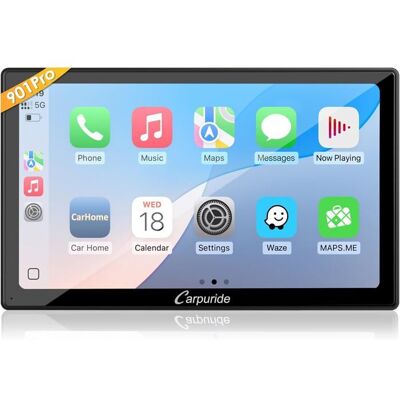 CARPURIDE W901 Pro Écran Tactile 9 Pouces Carplay Android Auto Bluetooth Noir - Publicité CARPURIDE W901 Pro Écran Tactile 9 Pouces Carplay Android Auto Bluetooth Noir - Publicité