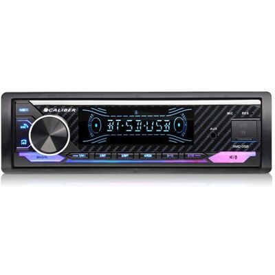 Caliber Autoradio avec Bluetooth - Autoradio avec USB SD AUX FM - 1 DIN - Appels mains libres - Port de chargement USB - 4 x 100 Watt (RM Noir - Publicité Caliber Autoradio avec Bluetooth - Autoradio avec USB SD AUX FM - 1 DIN - Appels mains libres - Port de chargement USB - 4 x 100 Watt (RM Noir - Publicité