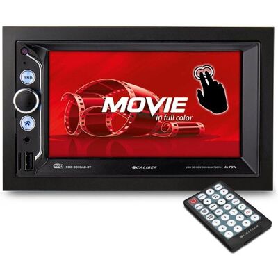 Autoradio Multimédia Caliber RMD803DAB-BT - écran tactile 15.8 Cm - 4 X 75W - USB/SD/AUX/DAB+/BT - Kit mains libres RMD803DAB-B Noir - Publicité Autoradio Multimédia Caliber RMD803DAB-BT - écran tactile 15.8 Cm - 4 X 75W - USB/SD/AUX/DAB+/BT - Kit mains libres RMD803DAB-B Noir - Publicité