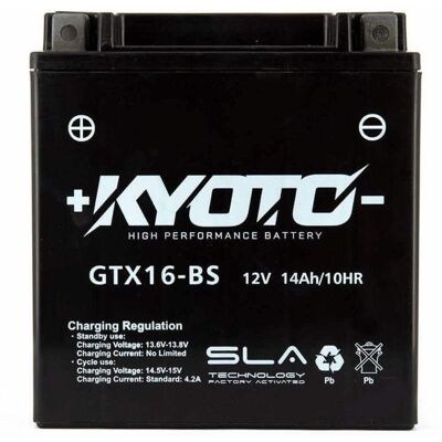 KYOTO Batterie Gtx16-bs SLA - Publicité KYOTO Batterie Gtx16-bs SLA - Publicité