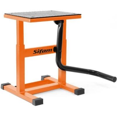 SIFAM Lève Moto Cross Orange Hauteur de 29cm à 41cm Plateau 29cm x 23cm - 3662775919016 - Publicité SIFAM Lève Moto Cross Orange Hauteur de 29cm à 41cm Plateau 29cm x 23cm - 3662775919016 - Publicité