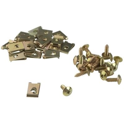 Kit visserie vis de carénage pour moto scooter quad Teknix longueur 20mm - Publicité Kit visserie vis de carénage pour moto scooter quad Teknix longueur 20mm - Publicité