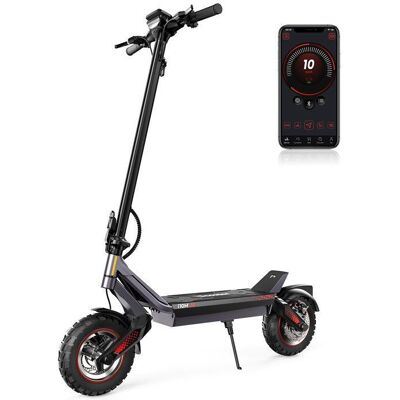 Trottinette électrique iScooter i10M avec APP - Moteur 1200W Batterie 48V10.4Ah 11 Tout-terrain Vitesse 45km/h Pour Adulte 120kg Noir - Publicité Trottinette électrique iScooter i10M avec APP - Moteur 1200W Batterie 48V10.4Ah 11 Tout-terrain Vitesse 45km/h Pour Adulte 120kg Noir - Publicité