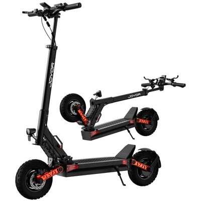 Trottinette Électrique JOYOR S10-S-Z Avec Clignotant - Moteurs 1000W*2 Batterie 60V18AH Autonomie 70KM Freins à Disque - Noir Noir - Publicité Trottinette Électrique JOYOR S10-S-Z Avec Clignotant - Moteurs 1000W*2 Batterie 60V18AH Autonomie 70KM Freins à Disque - Noir Noir - Publicité