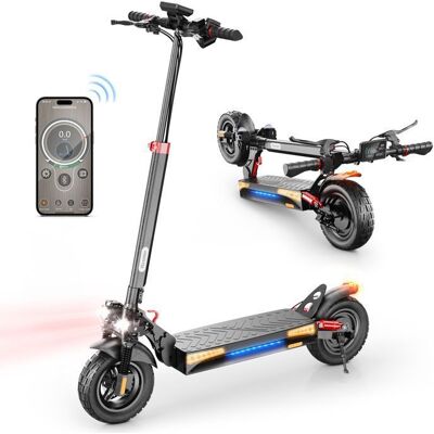 Trottinette Electrique iScooter ix4 15Ah 800W Autonomie 45KM 10Pneu Charge maximale 150 kg pour Adulte Noir - Publicité Trottinette Electrique iScooter ix4 15Ah 800W Autonomie 45KM 10Pneu Charge maximale 150 kg pour Adulte Noir - Publicité