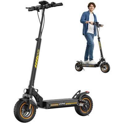 ISCOOTER Trottinette électrique W9Air moteur 800W batterie 48V10AH trottinette électrique pour adultes pneus de 10 pouces. Noir - Publicité ISCOOTER Trottinette électrique W9Air moteur 800W batterie 48V10AH trottinette électrique pour adultes pneus de 10 pouces. Noir - Publicité