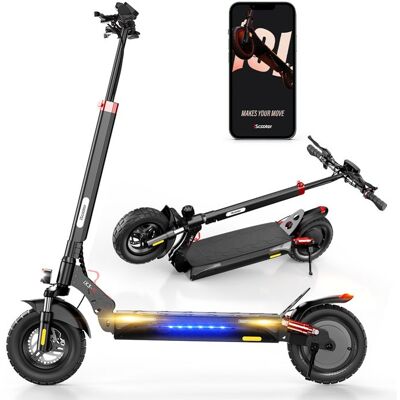 Trottinette Électrique iScooter iX3 Pliable Pour Adulte-10Avec APP 4 Vitesses -Moteur 800W-Autonomie 40km- Batterie 48V 10Ah Noir - Publicité Trottinette Électrique iScooter iX3 Pliable Pour Adulte-10Avec APP 4 Vitesses -Moteur 800W-Autonomie 40km- Batterie 48V 10Ah Noir - Publicité