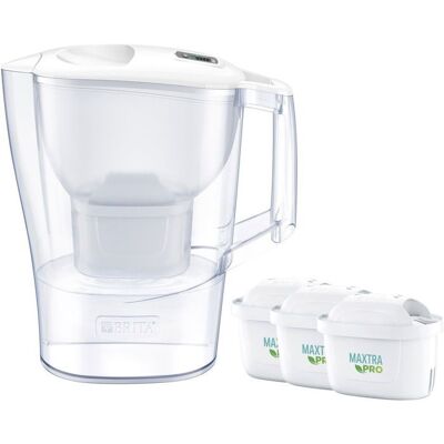Brita Aluna - Carafe filtrante d'eau - Publicité Brita Aluna - Carafe filtrante d'eau - Publicité