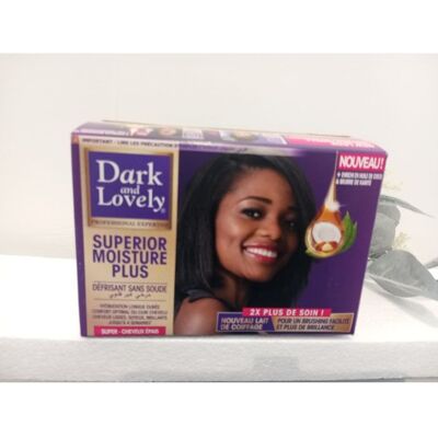 DARK AND LOVELY KIT DEFRISANT SANS SOUDE- SOIN Démêlant SUPER - Publicité DARK AND LOVELY KIT DEFRISANT SANS SOUDE- SOIN Démêlant SUPER - Publicité