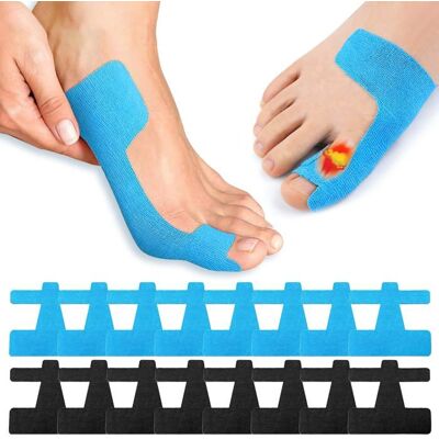 Bandes Hallux Valgus - 50 pièces Kinésiologie Pieds Orteils Doux Respirant Aucuneary - Publicité Bandes Hallux Valgus - 50 pièces Kinésiologie Pieds Orteils Doux Respirant Aucuneary - Publicité