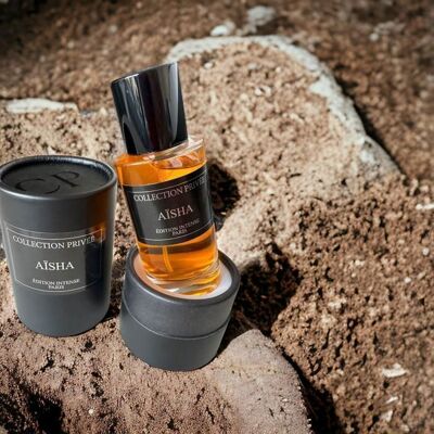 Eau de parfum - COLLECTION PRIVEE - Aicha - Edition Intense - 50 ml - Tenue longue durée - Publicité Eau de parfum - COLLECTION PRIVEE - Aicha - Edition Intense - 50 ml - Tenue longue durée - Publicité