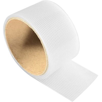 Kit de Réparation de Moustiquaire - HANDEIU - 50 mm x 25 m - Fibre de verre - Résistant aux UV - Flexible - Publicité Kit de Réparation de Moustiquaire - HANDEIU - 50 mm x 25 m - Fibre de verre - Résistant aux UV - Flexible - Publicité