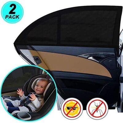 Pare-soleils Voiture - JF-ENG - 2 Pcs - Protection UV - Opaque - Compatible avec la plupart des véhicules Noir - Publicité Pare-soleils Voiture - JF-ENG - 2 Pcs - Protection UV - Opaque - Compatible avec la plupart des véhicules Noir - Publicité