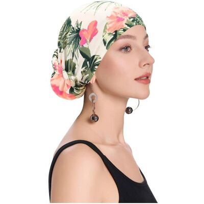 AUCUNELY Turban Chimio Africain - 1 Pièce - Femme Foulard - Bonnet Beige - Publicité AUCUNELY Turban Chimio Africain - 1 Pièce - Femme Foulard - Bonnet Beige - Publicité