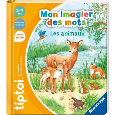 tiptoi® Mon imagier des mots Les animauxLivre interactif Jeu éducatif électronique sans écran-3 ans-13099010 Ravensburger Orange - Publicité tiptoi® Mon imagier des mots Les animauxLivre interactif Jeu éducatif électronique sans écran-3 ans-13099010 Ravensburger Orange - Publicité