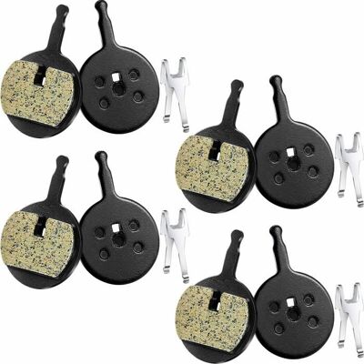 AIMOONSA 4 Paires Plaquettes de Frein à Disque de Vélo Compatible avec Avid Mechanical BB5 CSC Kingdom Decipher DSK Series etc (Résine) - Publicité AIMOONSA 4 Paires Plaquettes de Frein à Disque de Vélo Compatible avec Avid Mechanical BB5 CSC Kingdom Decipher DSK Series etc (Résine) - Publicité