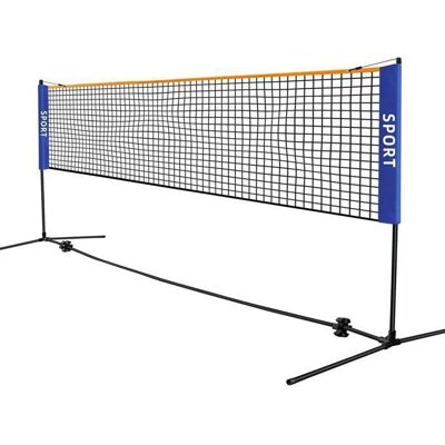 Filet Badminton Standard 4m sans Support pour Volley Tennis Entraînement Pro Facile Installer Lumiryn - Publicité Filet Badminton Standard 4m sans Support pour Volley Tennis Entraînement Pro Facile Installer Lumiryn - Publicité