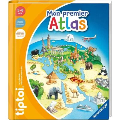 tiptoi® Livre interactif Mon premier Atlas 5 ans 13099012 Ravensburger Orange - Publicité tiptoi® Livre interactif Mon premier Atlas 5 ans 13099012 Ravensburger Orange - Publicité