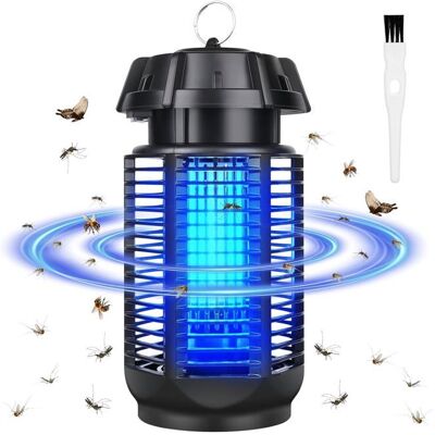 AIMOONSA Lampe anti-moustique UV 20W 3500V – 50–80 m² IPX4 sans produits chimiques Noir - Publicité AIMOONSA Lampe anti-moustique UV 20W 3500V – 50–80 m² IPX4 sans produits chimiques Noir - Publicité