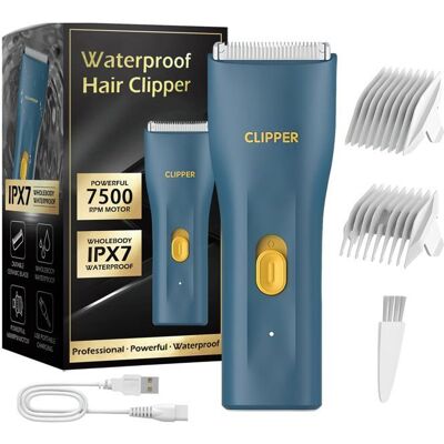 Tondeuse Corps Homme Étanche IPX7-1 Standard USB Poils Intimes Aisselles Barbe Cheveux Tondeuse Lumiryn - Publicité Tondeuse Corps Homme Étanche IPX7-1 Standard USB Poils Intimes Aisselles Barbe Cheveux Tondeuse Lumiryn - Publicité
