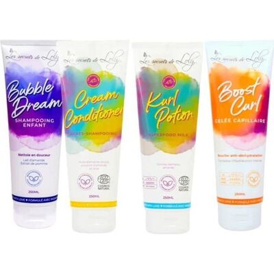 LES SECRETS DE LOLY - PACK - ROUTINE ENFANT CHEVEUX FINS Noir - Publicité LES SECRETS DE LOLY - PACK - ROUTINE ENFANT CHEVEUX FINS Noir - Publicité