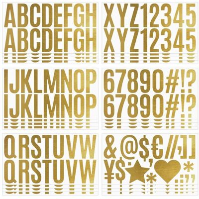 Lettre stickers vinyle - 12 feuilles or alphabet autocollant - Pour scrapbooking déco maison voiture fenêtre Aucunely - Publicité Lettre stickers vinyle - 12 feuilles or alphabet autocollant - Pour scrapbooking déco maison voiture fenêtre Aucunely - Publicité