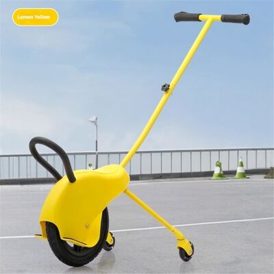 BOWAI Tricycle deux en un monocycle interaction parent-enfant scooter de voyage pour enfants poussette pour bébé Jaune - Publicité BOWAI Tricycle deux en un monocycle interaction parent-enfant scooter de voyage pour enfants poussette pour bébé Jaune - Publicité