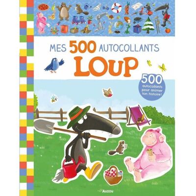 Mes 500 autocollants Loup. Plus de 500 autocollants repositionnables pour animer ton cahier détachable ! - Publicité Mes 500 autocollants Loup. Plus de 500 autocollants repositionnables pour animer ton cahier détachable ! - Publicité