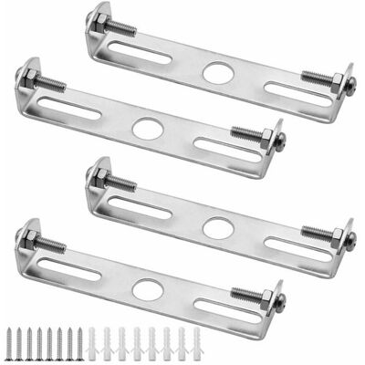 Support de fixation pour plafonnier - AIMOONSA - 90mm - Pack 4 - Métal galvanisé - pour 95–115 mm - Publicité Support de fixation pour plafonnier - AIMOONSA - 90mm - Pack 4 - Métal galvanisé - pour 95–115 mm - Publicité