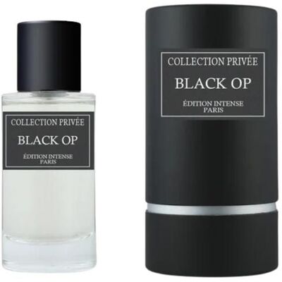 Collection Privée Black op 50ml Eau De Parfum - Publicité Collection Privée Black op 50ml Eau De Parfum - Publicité