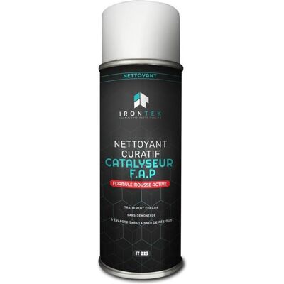 IRONTEK NETTOYANT CURATIF FAP AEROSOL 400 ML Blanc - Publicité IRONTEK NETTOYANT CURATIF FAP AEROSOL 400 ML Blanc - Publicité