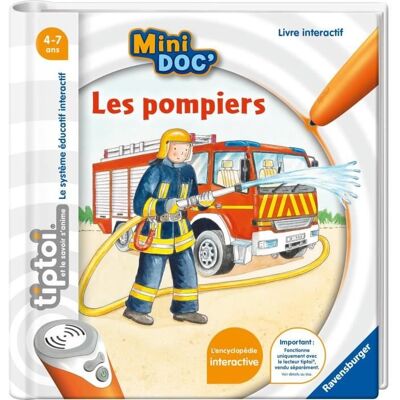 tiptoi® Livre interactif Mini Doc Les pompiers 4 ans 13099023Ravensburger Orange - Publicité tiptoi® Livre interactif Mini Doc Les pompiers 4 ans 13099023Ravensburger Orange - Publicité