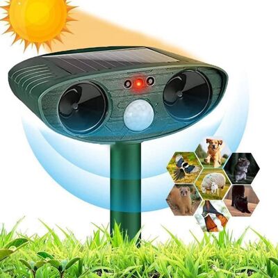 HANDEIU Répulsif souris UltrasonRepulsif souris Solaire Répulsif Ultrason Anti Rongeurs avec Détecteur de Mouvement Étanche-1pcs - Publicité HANDEIU Répulsif souris UltrasonRepulsif souris Solaire Répulsif Ultrason Anti Rongeurs avec Détecteur de Mouvement Étanche-1pcs - Publicité