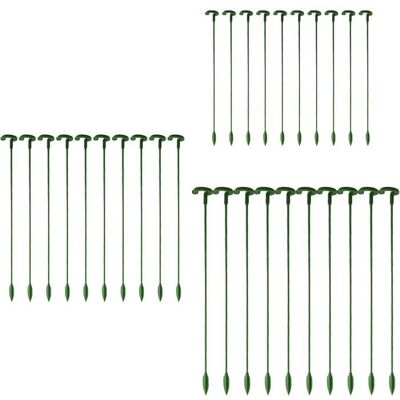 AIMOONSA Lot de 30 tuteurs pour plantes en fibre de verre roses – 10×17 / 10×27 / 10×37 cm supports pour orchidées et fleurs Rose - Publicité AIMOONSA Lot de 30 tuteurs pour plantes en fibre de verre roses – 10×17 / 10×27 / 10×37 cm supports pour orchidées et fleurs Rose - Publicité