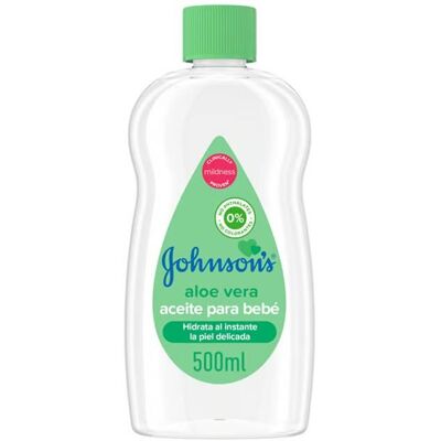 Johnsons Baby Baby Huile dAloe Vera 500 ml - Publicité Johnsons Baby Baby Huile dAloe Vera 500 ml - Publicité
