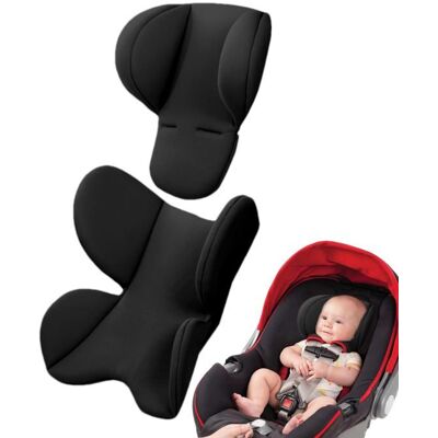 Coussin réducteur siège auto bébé été soutien tête et cou poussette chaise haute QIEDOVIEY Rouge - Publicité Coussin réducteur siège auto bébé été soutien tête et cou poussette chaise haute QIEDOVIEY Rouge - Publicité