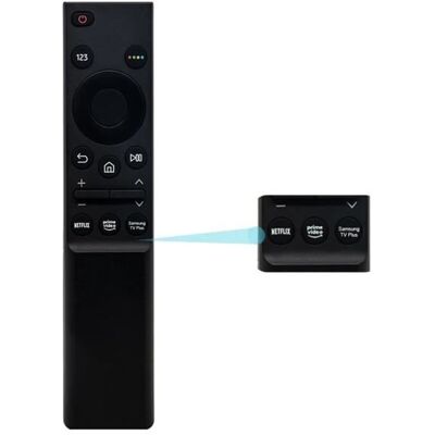 Télécommande Smart TV - RNCYN - BN59-01358B - Compatible Samsung - Universelle - Avec Netflix Noir - Publicité Télécommande Smart TV - RNCYN - BN59-01358B - Compatible Samsung - Universelle - Avec Netflix Noir - Publicité