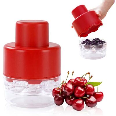 HANDEIU 7 Trous Dénoyauteur à CerisesHandheld Olive Noyaux Extracteur Multi Dissolvant de Cerise Manuel Outil Pitter Fruit - Publicité HANDEIU 7 Trous Dénoyauteur à CerisesHandheld Olive Noyaux Extracteur Multi Dissolvant de Cerise Manuel Outil Pitter Fruit - Publicité