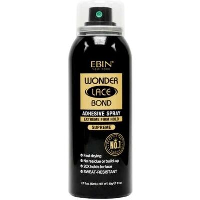 EBIN - Spray Perruque Wonder Lace Bond Wig SUPREME 80ml - Publicité EBIN - Spray Perruque Wonder Lace Bond Wig SUPREME 80ml - Publicité