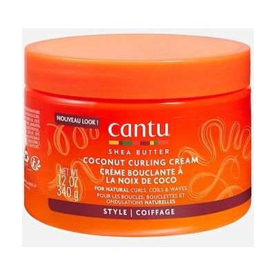 Cantu crème bouclante à la noix de coco 340g - Publicité Cantu crème bouclante à la noix de coco 340g - Publicité