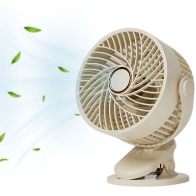 HANDEIU Ventilateur à Pinceà 5 Vitesses Ventilateur de Bureau Silencieuxavec Lumière.Multi-Surfaces Tour à 360 Batterie Longue Durée Beige - Publicité HANDEIU Ventilateur à Pinceà 5 Vitesses Ventilateur de Bureau Silencieuxavec Lumière.Multi-Surfaces Tour à 360 Batterie Longue Durée Beige - Publicité