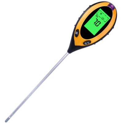 Testeur de sol 4 en 1 - AIMOONSA - Kit numérique - pH Température Humidité Lumière - Écran LCD - Publicité Testeur de sol 4 en 1 - AIMOONSA - Kit numérique - pH Température Humidité Lumière - Écran LCD - Publicité