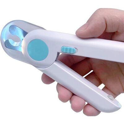 Coupe Ongles - HANDEIU - Professionnel - LED - Protection Contre Éclaboussures - Bleu Bleu - Publicité Coupe Ongles - HANDEIU - Professionnel - LED - Protection Contre Éclaboussures - Bleu Bleu - Publicité