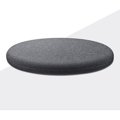Galette de chaise - AIMOONSA - 40 x 40 cm - Rond - Mousse mémoire rebond lent - Housse amovible lavable Noir - Publicité Galette de chaise - AIMOONSA - 40 x 40 cm - Rond - Mousse mémoire rebond lent - Housse amovible lavable Noir - Publicité