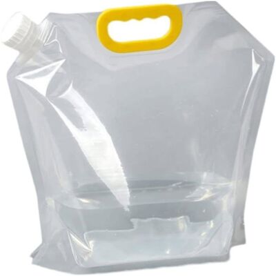 HANDEIU Sac à Eau Pliant Portable extérieur 5L Sac dhydratation de Seau de Sac de Stockage deau de Camping de Tourisme dalpinisme - Publicité HANDEIU Sac à Eau Pliant Portable extérieur 5L Sac dhydratation de Seau de Sac de Stockage deau de Camping de Tourisme dalpinisme - Publicité