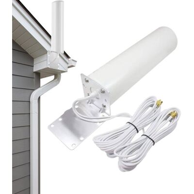 Amplificateur WiFi - 1 Extérieur Longue Portée - Étanche - Accessoire Tech/Blanc Aucuneary - Publicité Amplificateur WiFi - 1 Extérieur Longue Portée - Étanche - Accessoire Tech/Blanc Aucuneary - Publicité