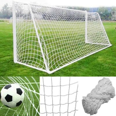 Mini-cage de football - Filet de but - 6x4ft (1.8x1.2m) - Polypropylène - Enfant - Mixte Blanc - Publicité Mini-cage de football - Filet de but - 6x4ft (1.8x1.2m) - Polypropylène - Enfant - Mixte Blanc - Publicité