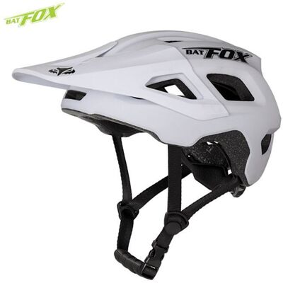 BATFOX-Casque de vélo léger pour hommes et femmescapuchon de sécuritéprotectiondoublure de confortVTT- MA057-207 white Blanc - Publicité BATFOX-Casque de vélo léger pour hommes et femmescapuchon de sécuritéprotectiondoublure de confortVTT- MA057-207 white Blanc - Publicité