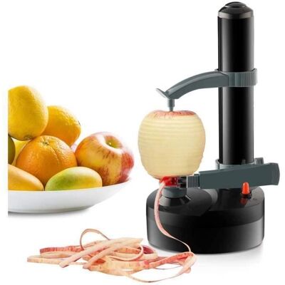 GOTOTOP NY17841-Éplucheur électrique de pomme de terre Rotation automatique Machine à éplucher la cuisine pour les fruits Noir - Publicité GOTOTOP NY17841-Éplucheur électrique de pomme de terre Rotation automatique Machine à éplucher la cuisine pour les fruits Noir - Publicité